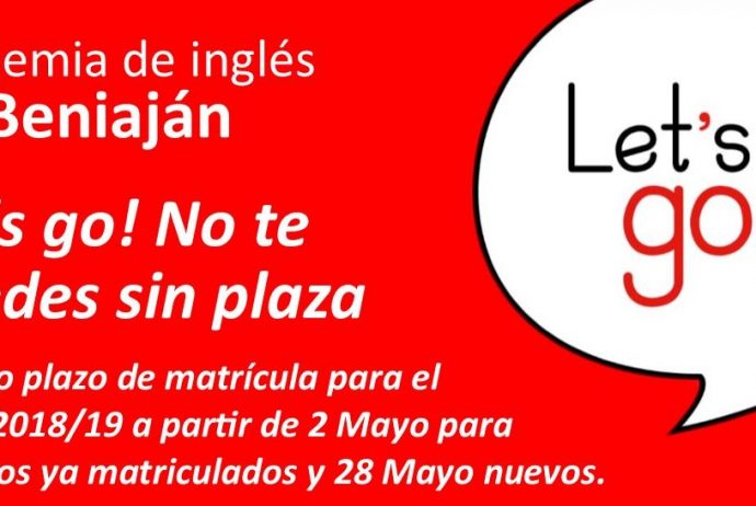 Abierto plazo matricula 2018/19